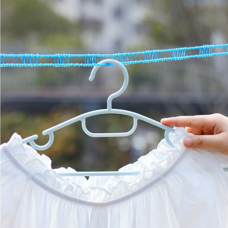 New Clotheslines Windproof Non-Slip Clothes Line Clothes Drying Rope Outdoor