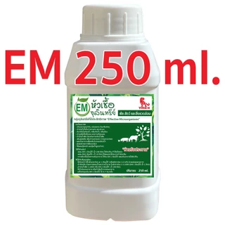หัวเชื้อจุลินทรีย์ EM อีเอ็มกำจัดกลิ่น หมักปุ๋ย บำบัดน้ำ ใช้ย่อยสลาย ขนาด 1ลิตร ดับกลิ่นส้วม บำรุงพืชผัก ดับกลิ่นท่อน้ำ