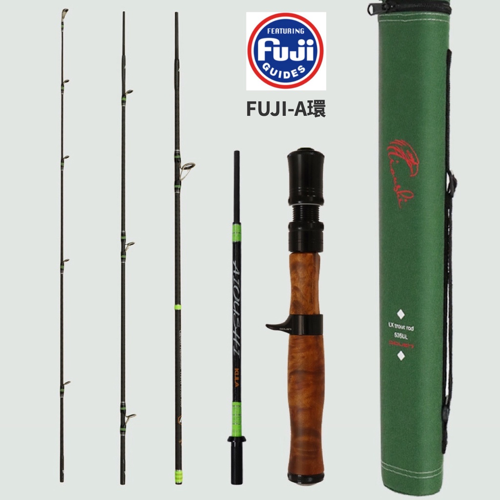 【DUOYU】Aioushi คันเบ็ดตกปลา UL Light Type สั้น 1.58 ม. แบบพกพา FUJI คันเบ็ดน้ำหนักเบา, การผลิตด้วยคว