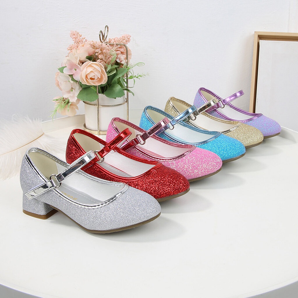 Shoe1511- รองเท้าคัชชูเด็กเล็ก-ถึงเด็กโต ส้นสวยใส่สบาย ดูดี ได้ทุกงาน (ความยาววัดจากพื้นภายใน ให้ใช้ความยาวเท้า +0.5c...