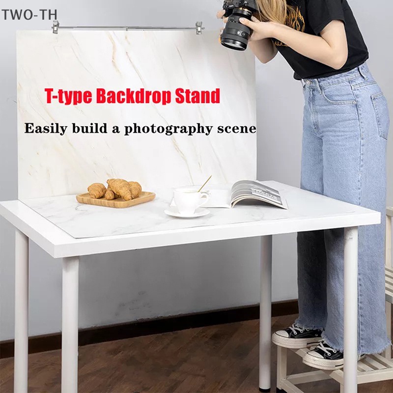 Two-th ใหม่ ขาตั้งโปสเตอร์ พื้นหลัง อุปกรณ์เสริมถ่ายภาพ