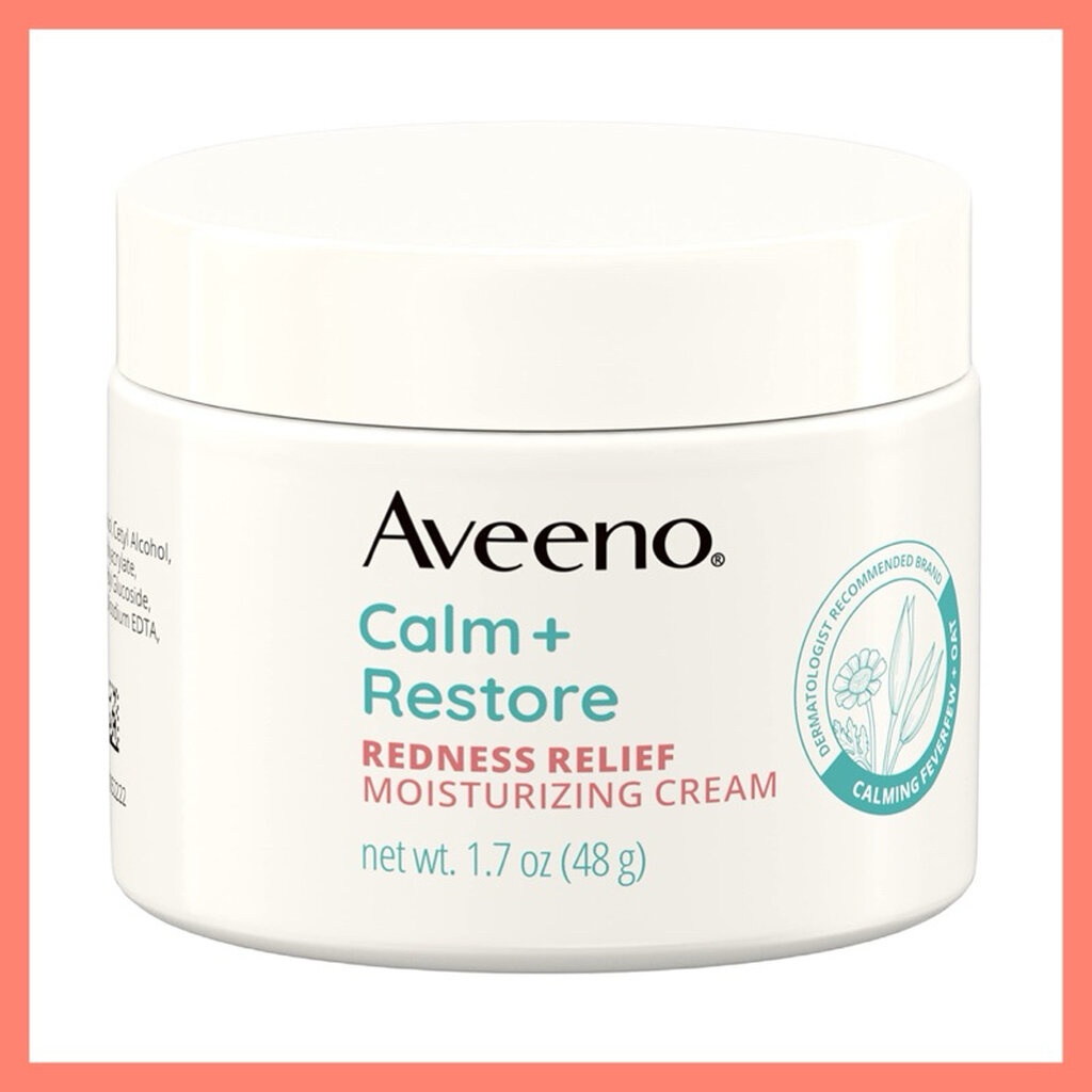 Aveeno Aveeno Calm + Restore Redness Relief Moisturizing Cream, Daily Facial Cream for Sensitive