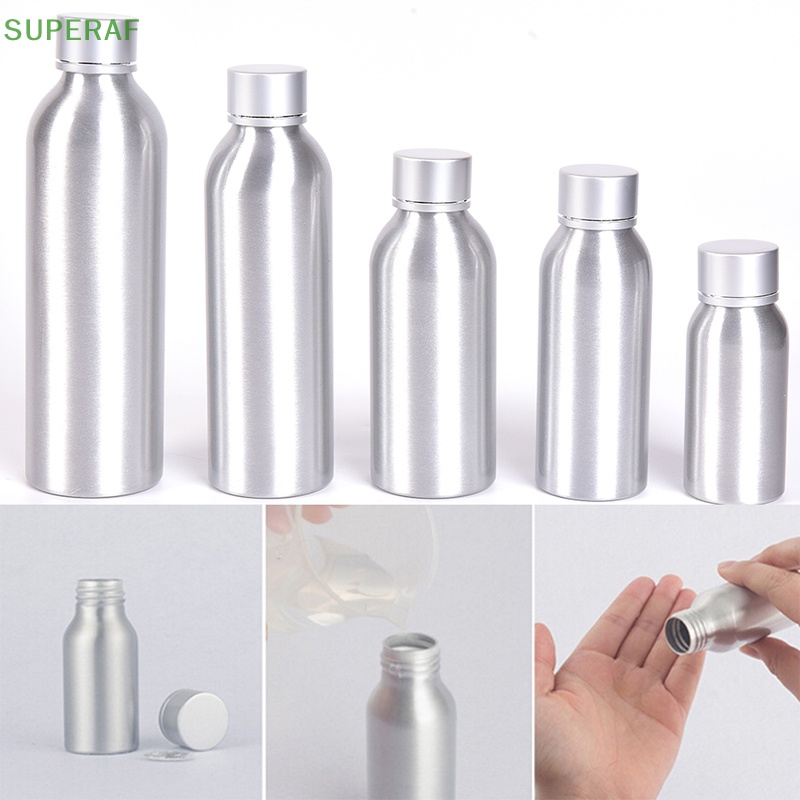 Superaf ขวดอลูมิเนียมเปล่า สําหรับใส่โลชั่น 50 100 120 150 250 มล.