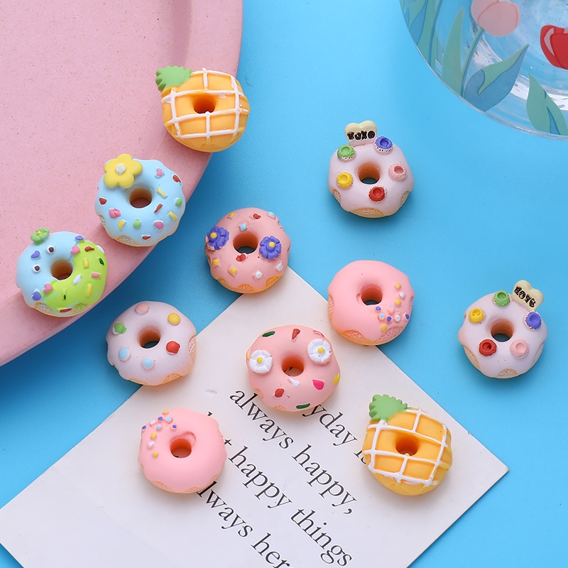 สับปะรดน่ารัก Jibitz สําหรับออกแบบ Donut รองเท้า Charm Pins Dunkin อาหาร designcs Charms ขนม designk