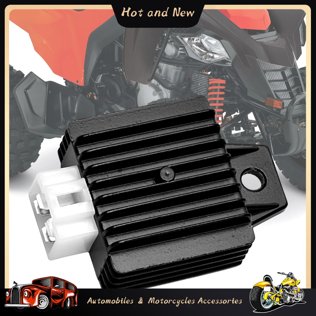 Qhnv_ เครื่องควบคุมแรงดันไฟฟ้า 12V 4 PIN แบบเปลี่ยน สําหรับ GY6 50 125 150CC