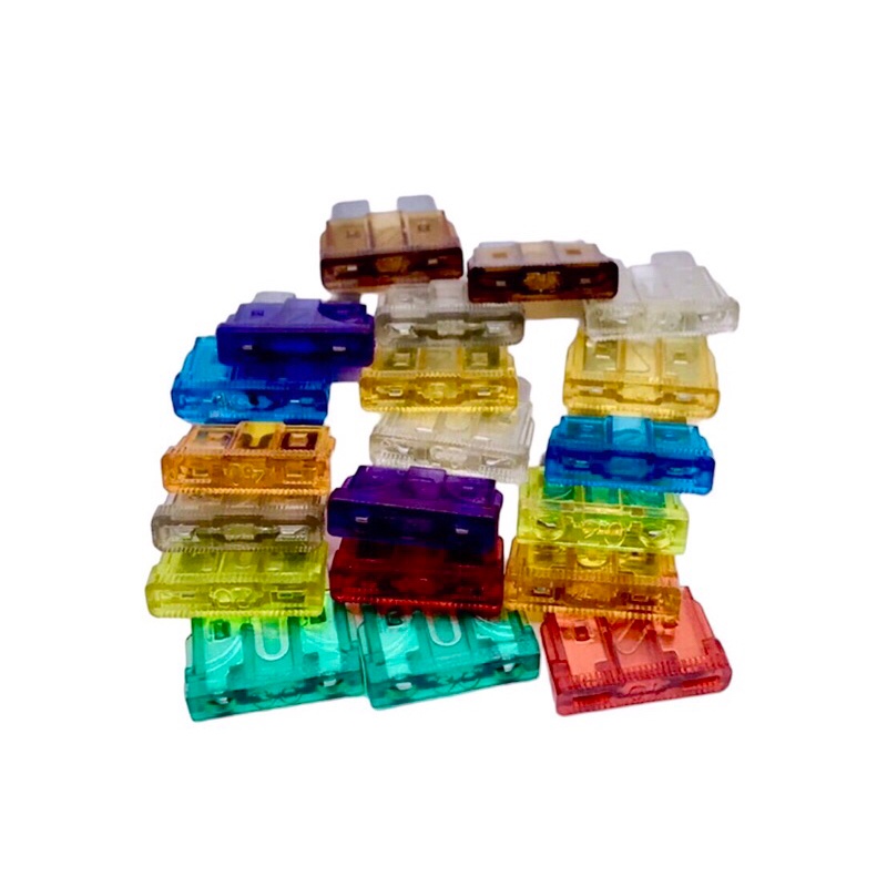 Fuse ฟิวส์รถยนต์ขนาดใหญ่ (แพ็ค 5,10ชิ้น)มี 2A,3A,5A,7.5A,10A,15A,20A,25A,30A,40A - รูปที่ 2