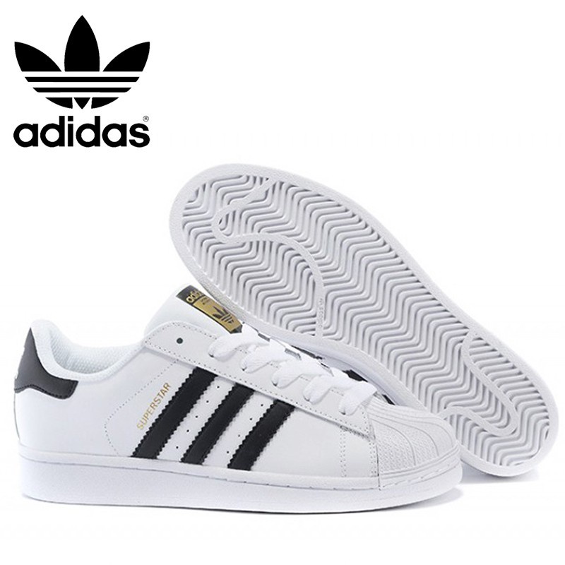 READY STOCK Original  Adidas Superstar Sport Sneakers Casual Skateboard Shoes Women's Men's