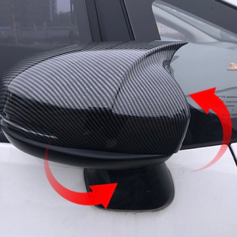 Hond CITY GM6 JAZZ GK5 2014-2019 ฝาครอบกระจกมองข้าง M5 รูปทรงกระทิง (รูปทรงไฟสัญญาณ) - รูปที่ 2