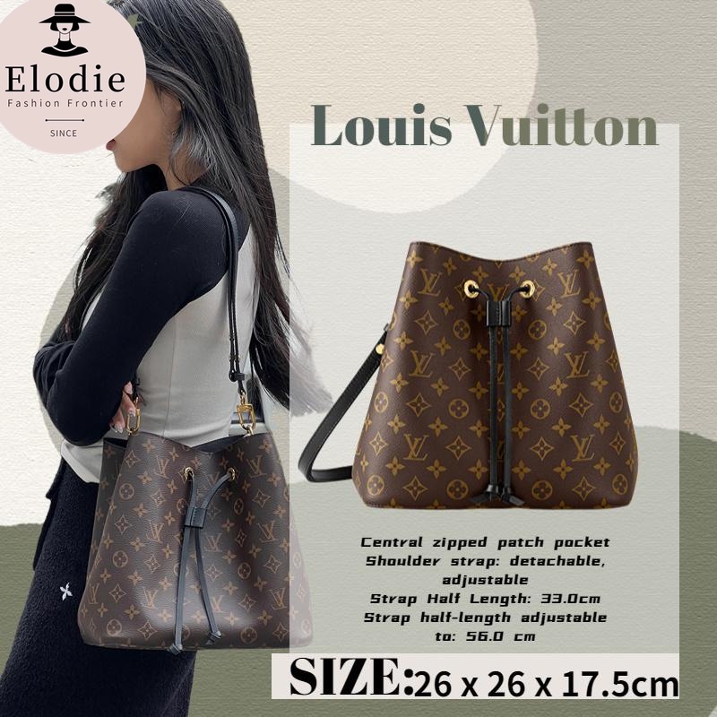 หลุยส์วิตตอง Louis Vuitton NÉONOÉ Medium Bag กระเป๋าสะพายข้างผู้หญิง