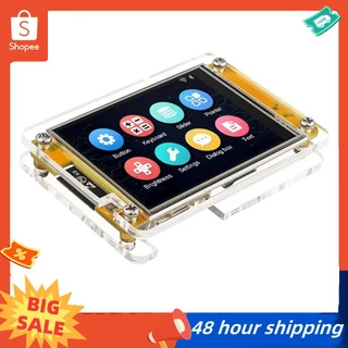 พร้อมส่ง เคสอะคริลิคใส พร้อมทัชวูม สําหรับหน้าจอ 2.8 นิ้ว ESP32 TFT 1 ชิ้น