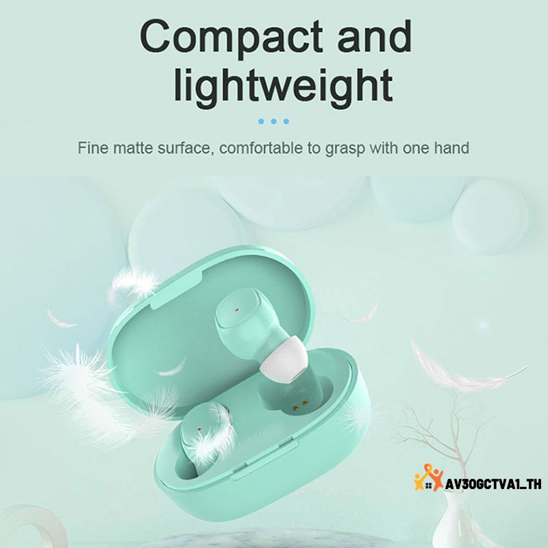 หูฟังที่ยังมีชีวิตอยู่ธ A6S Macaron 5.2 Earbuds Earbuds Sports อุปกรณ์โทรศัพท์มืออาชีพอุปกรณ์อิเล็กท