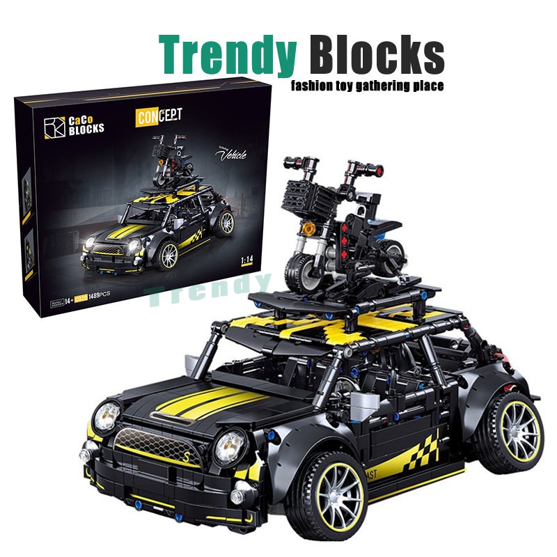 บล็อคตัวต่อรถสปอร์ต C020 1:10 (1480+/ชิ้น) ของเล่นเสริมการเรียนรู้เด็ก