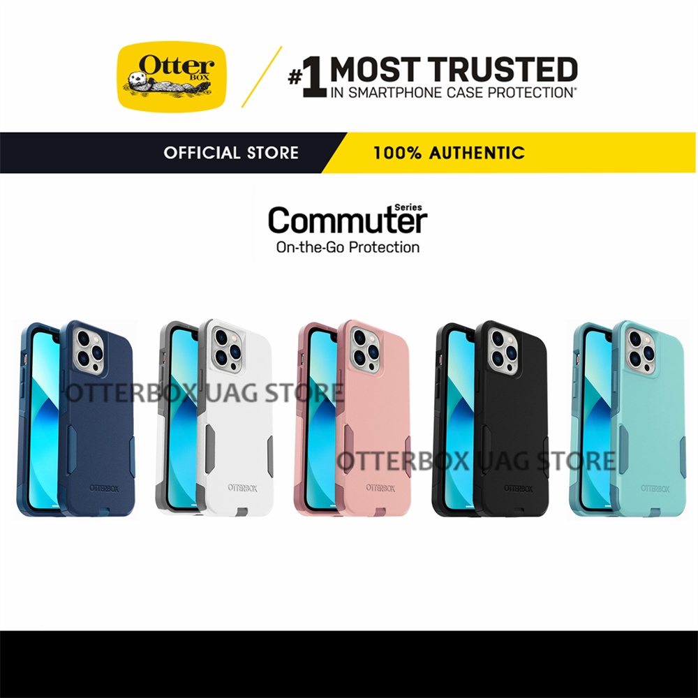 เคส OtterBox รุ่น Commuter Series - iPhone 15 Pro Max / 15 Pro / 15 14 Plus / 15 / iPhone 14 13 12 Pro Max / 14 13 12 Pro / 13 12 Mini / iPhone 11 Pro Max / 11 Pro / 11
