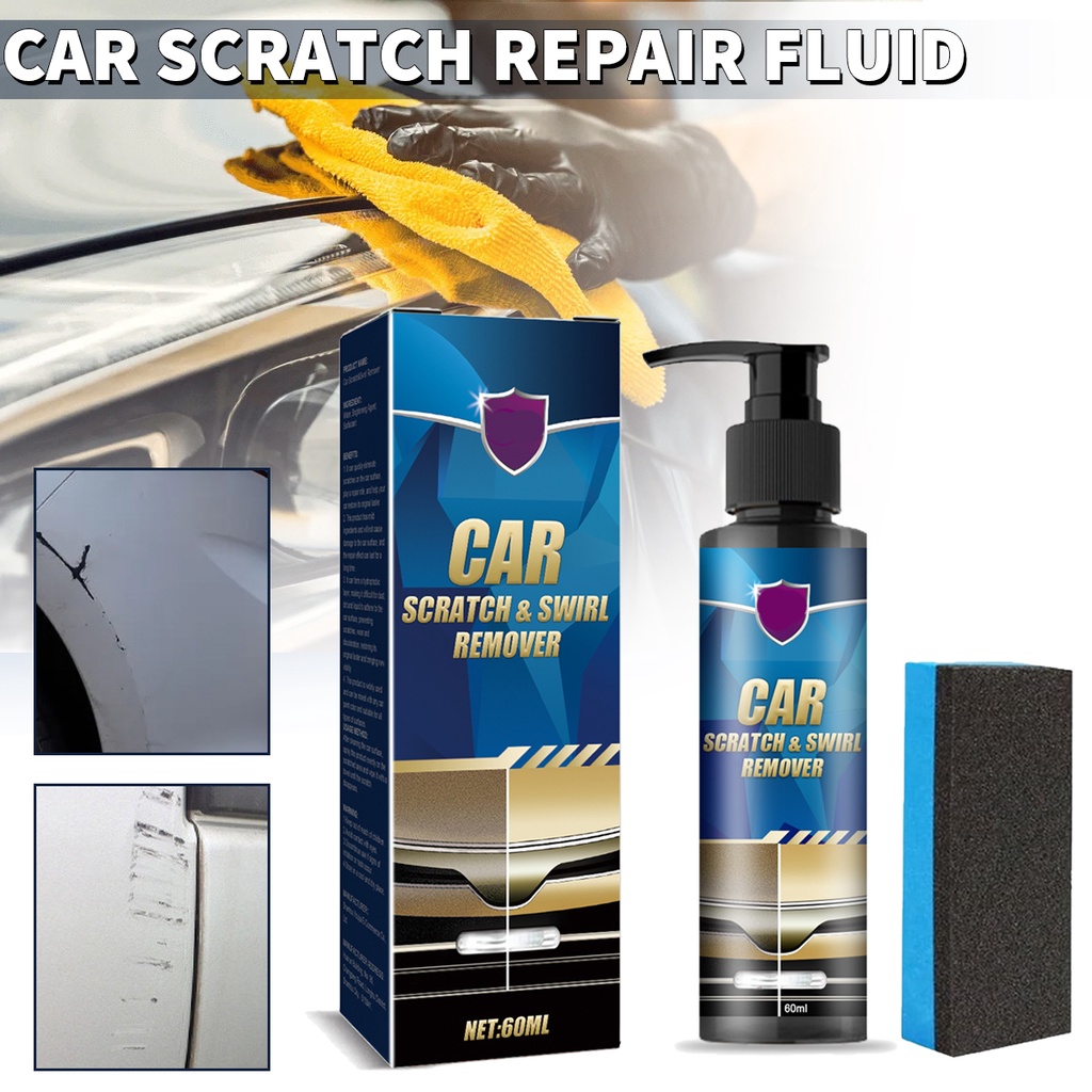 Car Scratch Swirl Remover Spray Scratches Repair Polishing Wax Kit Accessories