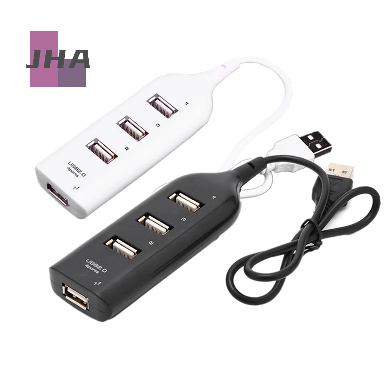 [JHA] ฮับ USB 2.0 4 พอร์ต ความเร็วสูง สําหรับคอมพิวเตอร์ PC ใหม่