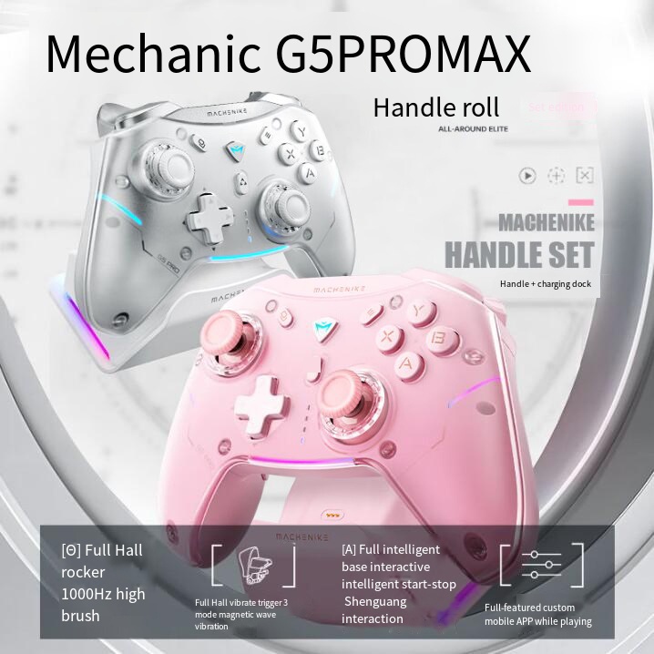 Machenike G5 Pro Max บอร์ดควบคุมเกมไร้สาย 6 แกน 3 โหมด สําหรับคอมพิวเตอร์ แท็บเล็ต