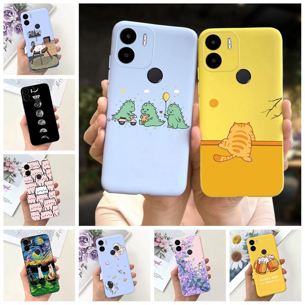 เคส Redmi A2 Plus สุนทรีย์ การ์ตูนแมวน่ารัก ดอกไม้ กันกระแทก ฝาหลัง Xiaomi Redmi A2 Plus เคสโทรศัพท์ กันกระแทก