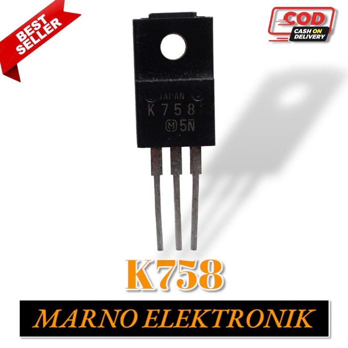 ทรานซิสเตอร์ TR 2SK758 2SK 758 2S K758 K 758 ORIGINAL PART TOOL ELECTRO