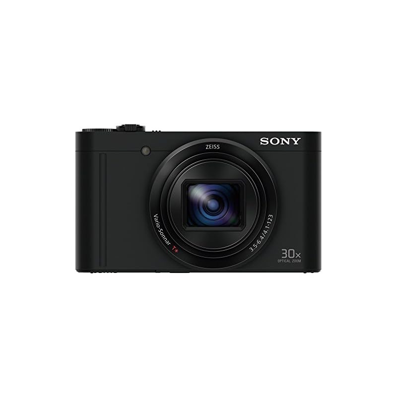 กล้องดิจิตอล Sony Cyber-Shot Dsc-Wx500 ซูมออปติคอล 30X (24-720 มม.) 180 สีดํา° มอนิเตอร์ Lcd เคลื่อนย้ายได้ Dsc-Wx500 Bc
