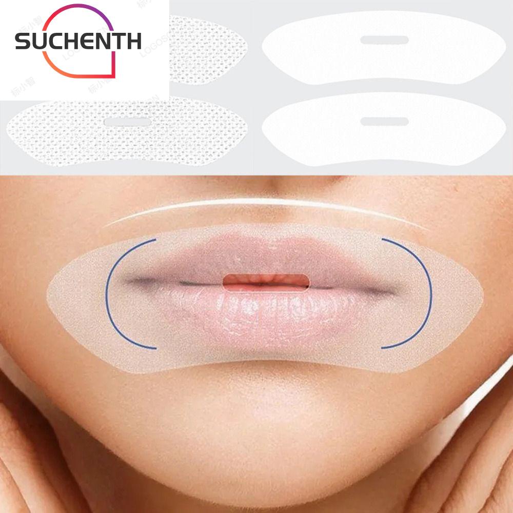 Suchenth แผ่นแปะปากนอนกรน ผ้าไม่ทอ ระบายอากาศ สําหรับเด็ก และผู้ใหญ่ 30 ชิ้น