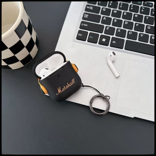 Marshal พร้อมตัวยึดล็อคปลอกเชลล์สําหรับ AIRPODS 4 ANC PRO 1/2/3 เคสป้องกัน