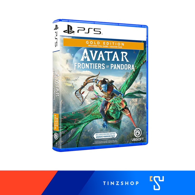 [Gold Edition] PlayStation PS5 Game Avatar: Frontiers of Pandora Zone Asia / แผ่นเกม PS5