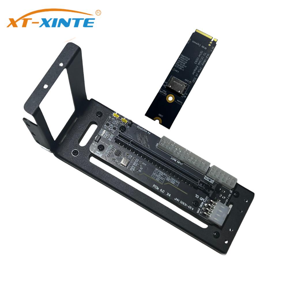 อะแดปเตอร์การ์ดขยาย Oculink eGPU สําหรับโน้ตบุ๊ก Oculink M.2 NVMe External Graphics Card GPU Dock PCIE 4.0 X4 Gen4 ATX SFX