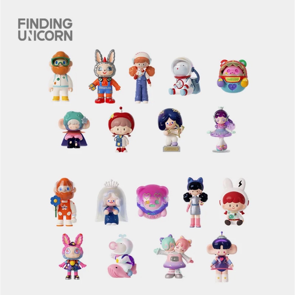 (พร้อมส่งจากไทย) Finding Unicorn All-star 3024 Famer Bob Shinwoo Molinta Rico Series Mystery Box