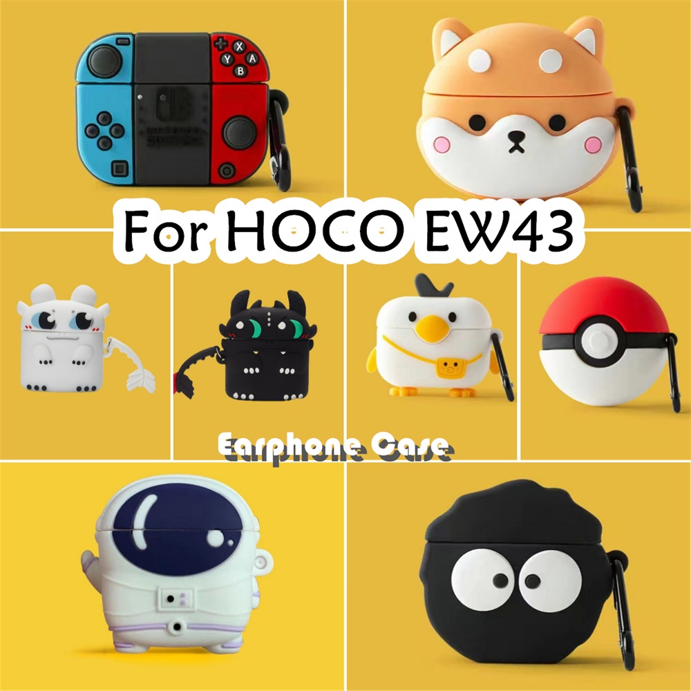 【imamura】เคสหูฟัง ซิลิโคนนิ่ม ลายการ์ตูน สําหรับ HOCO EW43