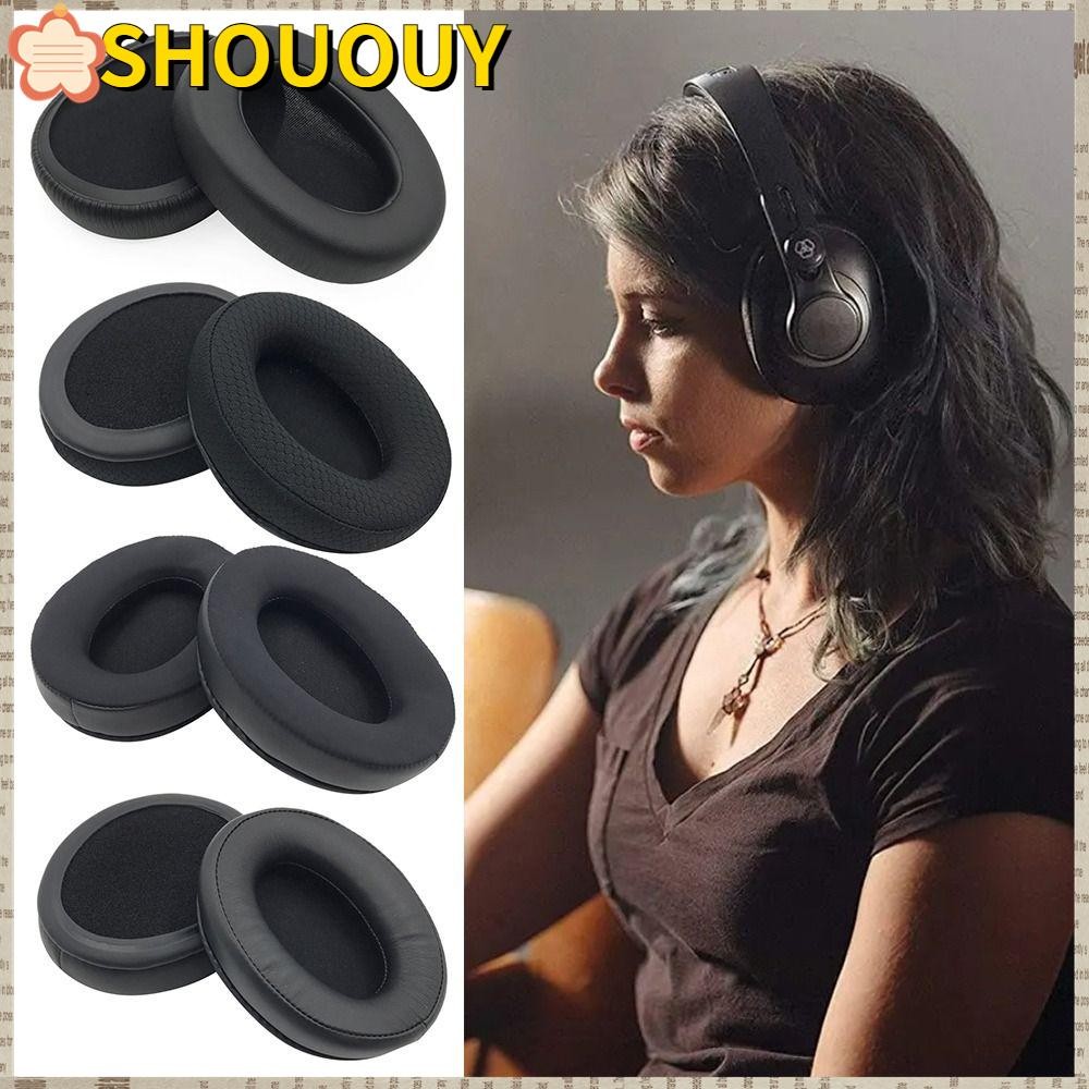 Shouuy 1 คู่แผ่นรองหูฟังโฟมชุดหูฟัง Earmuffs หูฟังสําหรับ AKG K361 K371