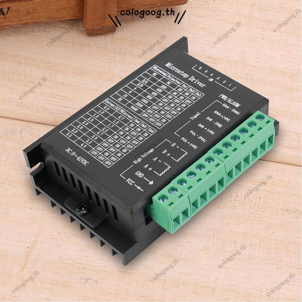 [colog.th] Tb6600 1 แกน 32 ส่วนไดร์เวอร์มอเตอร์ไมโครสเต็ปสําหรับ Nema 42 57 86 Stepper Motor