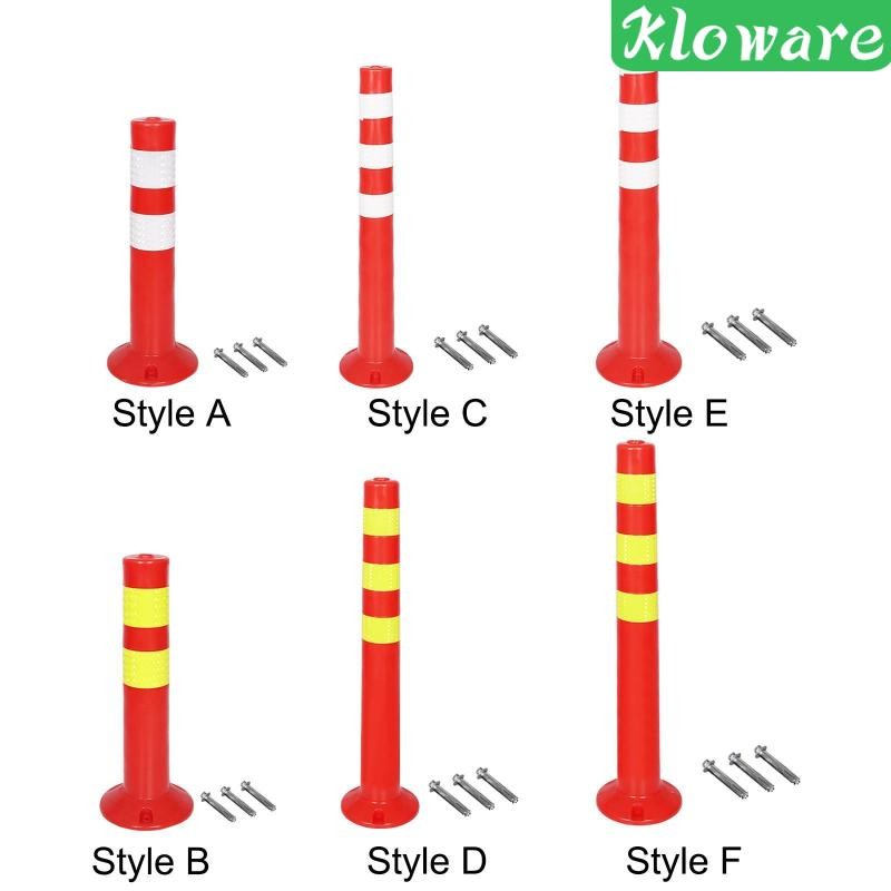 [Kloware] Safe Bollard Post แผงกั้นสะท้อนแสงคําเตือนการมองเห็นการจราจร Bollard สําหรับภาคถนนโรงรถ