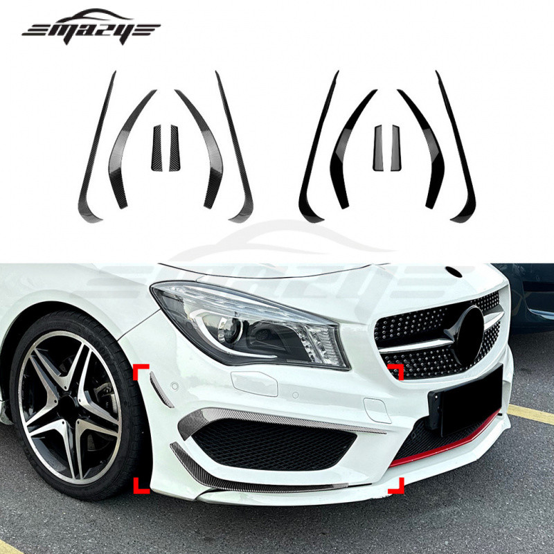 Phù hợp cho Mercedes-Benz-Benz CLA C117 Early Stage 2013-2015 AMG Line mặt trước Air có nhãn dán Vent