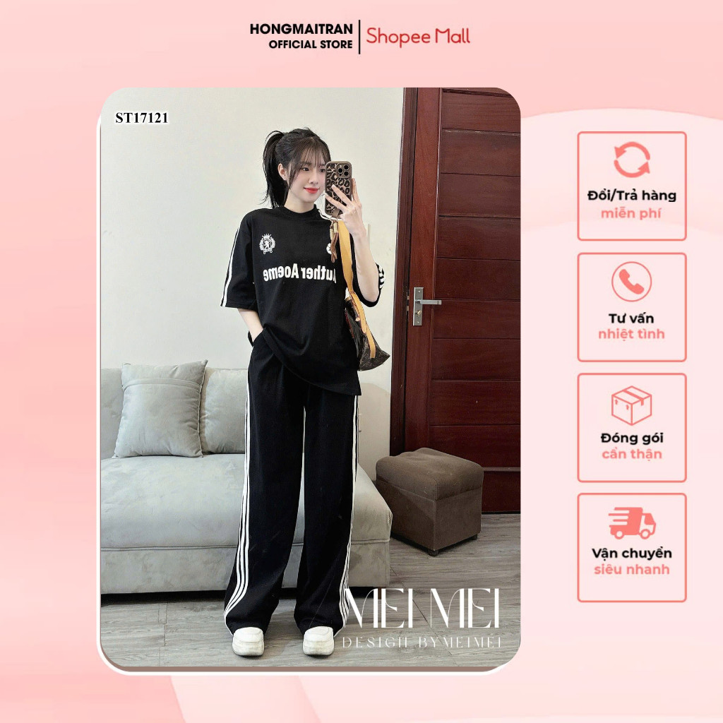 ชุดกีฬา Active ใส่สบาย สําหรับผู้หญิง Hong Mai Tran Store ST17121