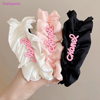 Thevantin ที่คาดผม ขอบกว้าง จับจีบ แฟชั่นสําหรับผู้หญิง