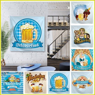 Cwc แบนเนอร์ผ้าฉากหลัง ลาย The Munich Oktoberfest ขนาด 140 ซม. สําหรับตกแต่งปาร์ตี้