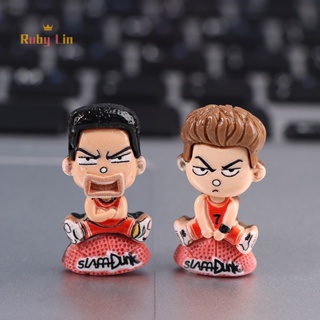 ฟิกเกอร์การ์ตูนอนิเมะ SLAM DUNK Hanamichi Sakuragi ของเล่นสําหรับเด็ก 5 ชิ้น