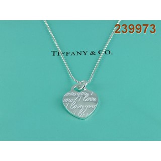 Tiffany&amp;co สร้อยคอเงิน 925 หรูหรา โรแมนติก ของขวัญวันวาเลนไทน์ แฟชั่น สําหรับแฟนสาว