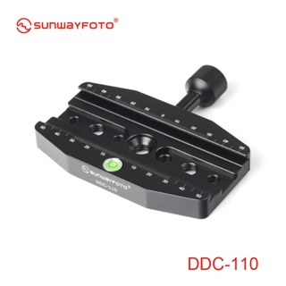 Sunwayfoto DDC-110 แคลมป์ปลดลูกบิดสกรู 110 มม. สําหรับขาตั้งกล้อง และเลนส์เทเลโฟโต้ ขนาดใหญ่