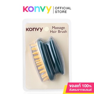 Konvy Massage Shampoo Hair Brush คอนวี่ แปรงสระผมและนวดหนังศีรษะ.