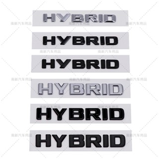 สติกเกอร์โลโก้ไฮบริด โลโก้ตัวอักษร Benz Benz HYBRID ดัดแปลง สําหรับติดตกแต่งรถยนต์ w204 w205 w177 w212 w231