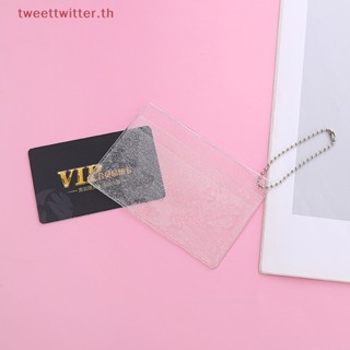 กระเป๋าใส่บัตรเครดิต PVC แบบใส กันน้ํา