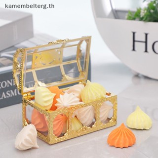 Kam กล่องของขวัญ แบบใส รูปหน้าอก สําหรับเก็บขนมหวาน DIY TH