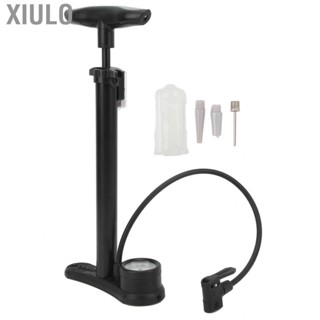 Xiulo Bike Foot Pump Portable Tire Inflator Ball Pressure Gauge Supply