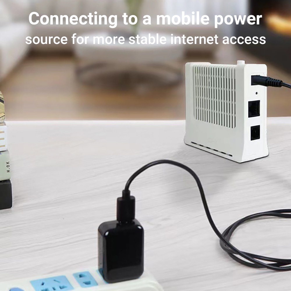 สายชาร์จ USB To DC 5.5มม. สายแปลง USB 5V to 12V 9V DC Step-Up Jack 5.5x2.1mm ใช้สำหรับจ่ายไฟจากเพาเวอร์แบงค์เข้าอุปกรณ - รูปที่ 5