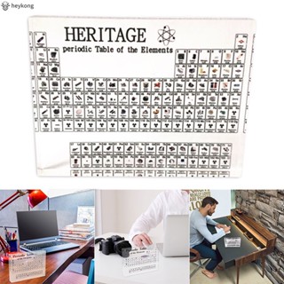 โต๊ะแสดงธาตุ อะคริลิค แบบพกพา ทนทาน อุปกรณ์เสริม สําหรับนักเรียน ครู ของขวัญ นักเรียน