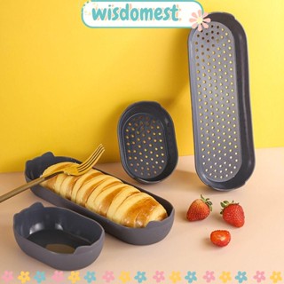 WISDOMEST ถาดซิลิโคน สําหรับทําเค้ก มูส พิซซ่า พาย DIY 4 ชิ้น