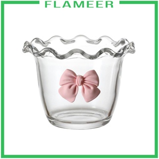 [Flameer] ถ้วยแก้วใส่ขนมหวาน พุดดิ้ง สําหรับคาปูชิโน่ สมูทตี้ มัคคิอาโต้