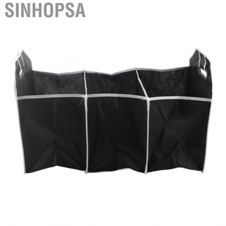 Sinhopsa Car Trunk Organizer  Expandable Collapsible Practical Durable with Handles for SUV