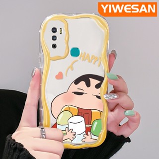 เคสโทรศัพท์มือถือใส แบบนิ่ม ลายการ์ตูนชินจัง กันกระแทก สําหรับ Infinix Hot 9 Pro Hot 9 Play Hot 12 Play